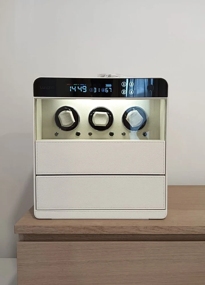 Lusano Legacy Watch Winder Drawer Safe
