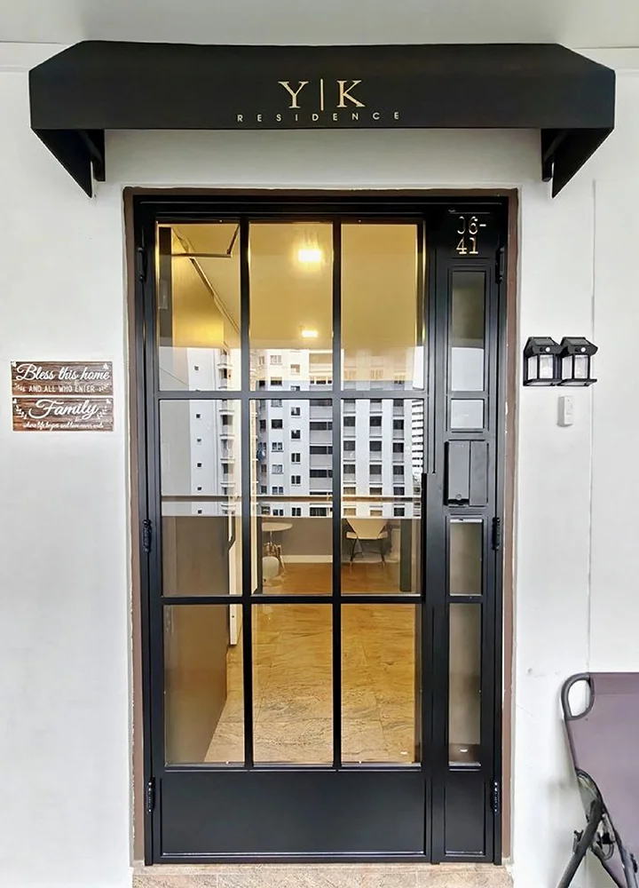 Designer Glass Gate